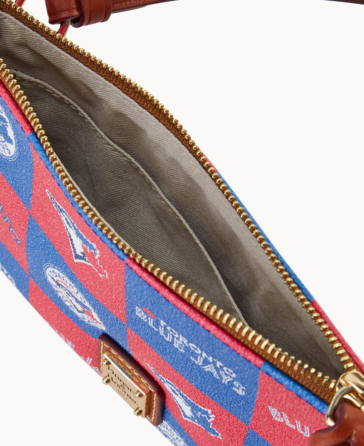 Dooney & Bourke MLB Blue Jays Top Zip Crossbody
