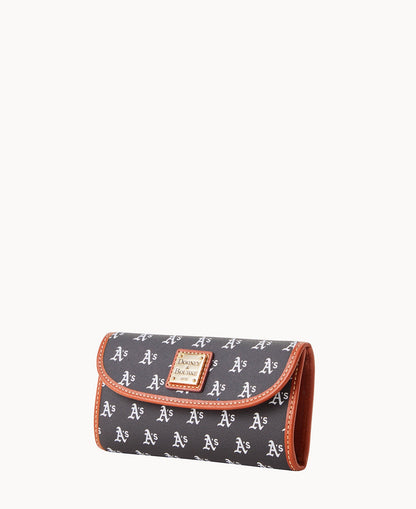Dooney & Bourke MLB Athletics Continental Clutch