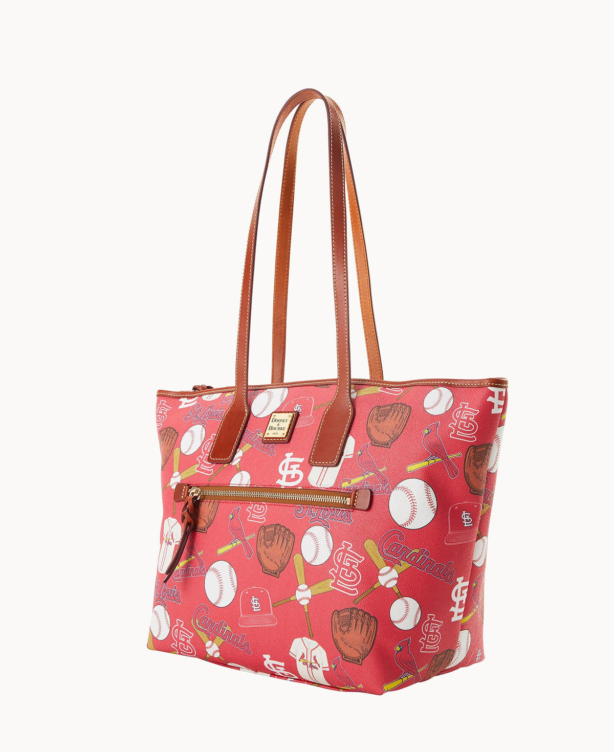 Dooney & Bourke MLB Cardinals Zip Tote