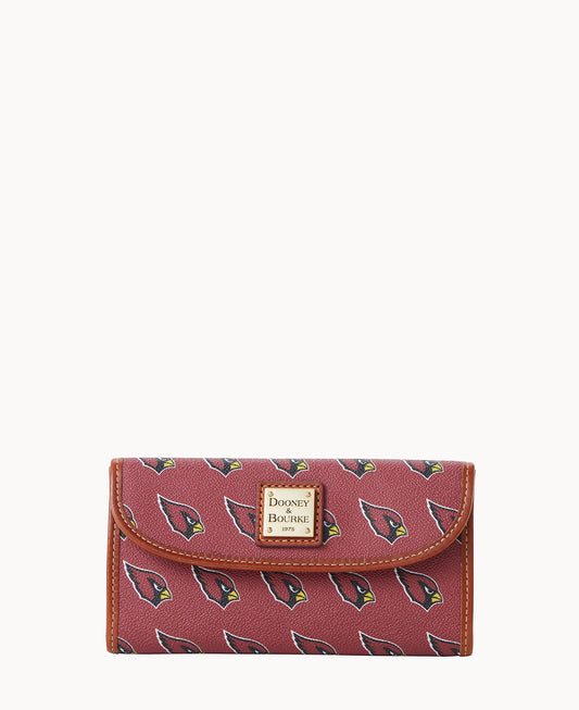 Dooney & Bourke NFL AZ Cardinals Continental Clutch