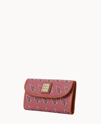 Dooney & Bourke NFL AZ Cardinals Continental Clutch