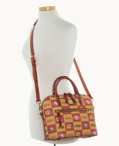 Dooney & Bourke NFL 49ERS Domed Zip Satchel