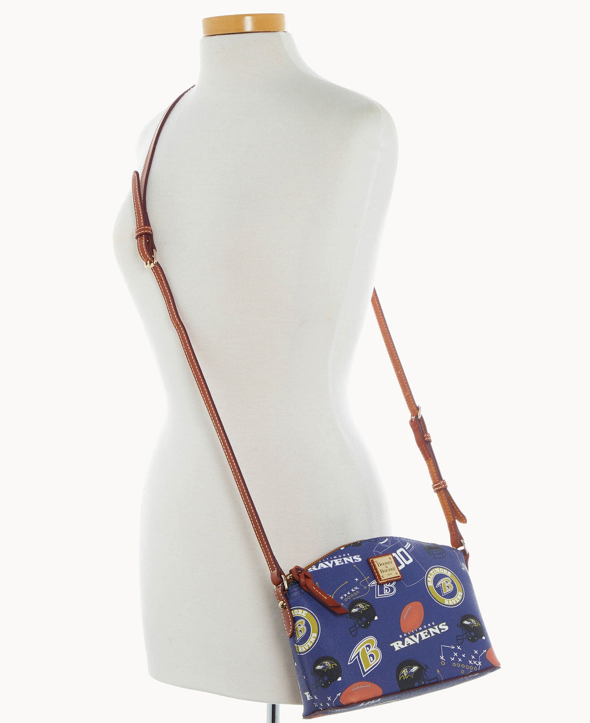 Dooney & Bourke NFL Ravens Suki Crossbody