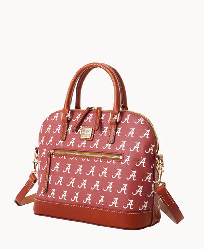 Dooney & Bourke Collegiate University of Alabama Domed Zip Satchel