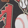 Dooney & Bourke MLB Diamondbacks Large Zip Around Wristlet