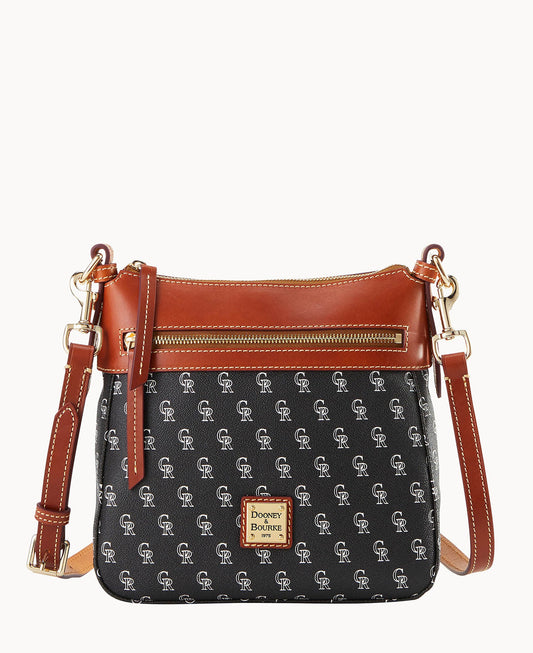 Dooney & Bourke MLB Rockies Crossbody 25