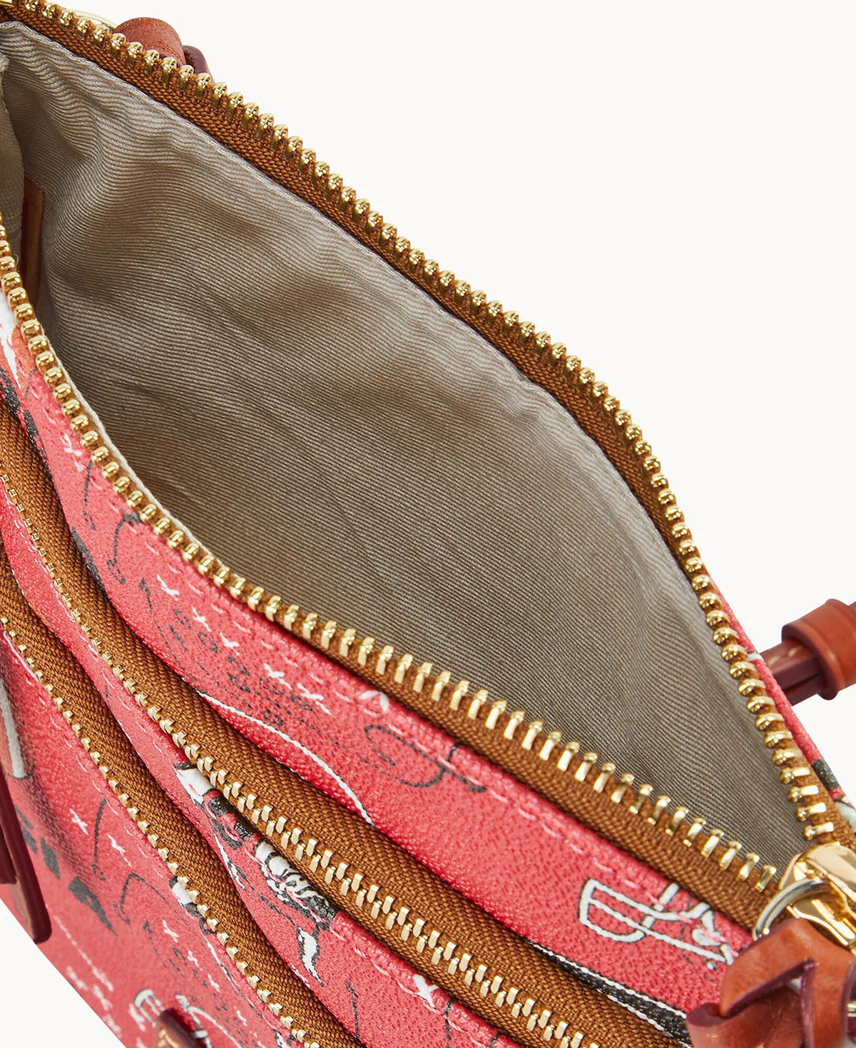 Dooney & Bourke Collegiate University of Georgia Triple Zip Crossbody