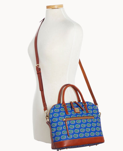 Dooney & Bourke Collegiate University of Florida Domed Zip Satchel