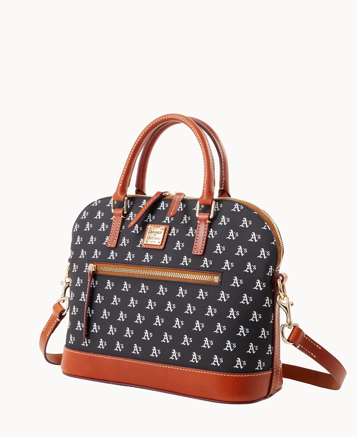 Dooney & Bourke MLB Athletics Domed Zip Satchel