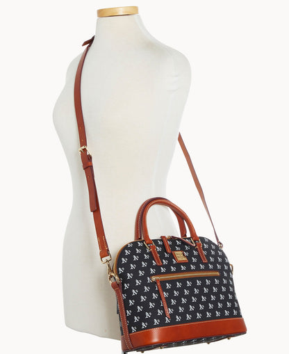 Dooney & Bourke MLB Athletics Domed Zip Satchel