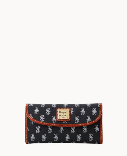 Dooney & Bourke MLB Mariners Continental Clutch