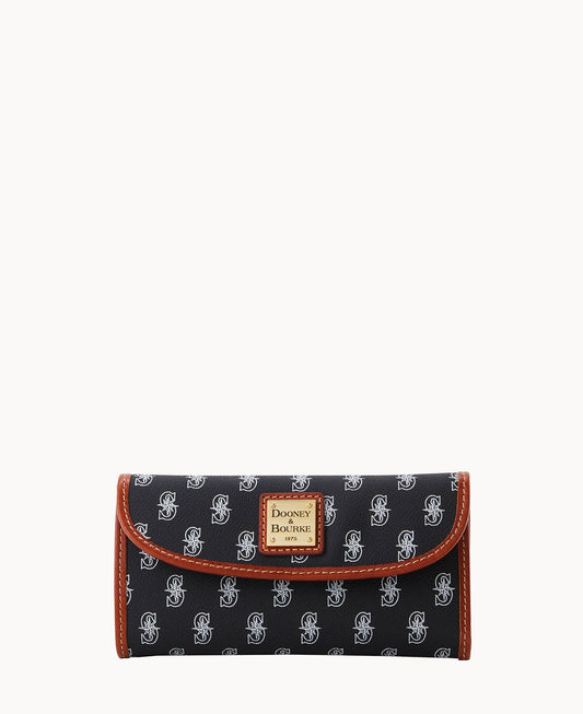 Dooney & Bourke MLB Mariners Continental Clutch