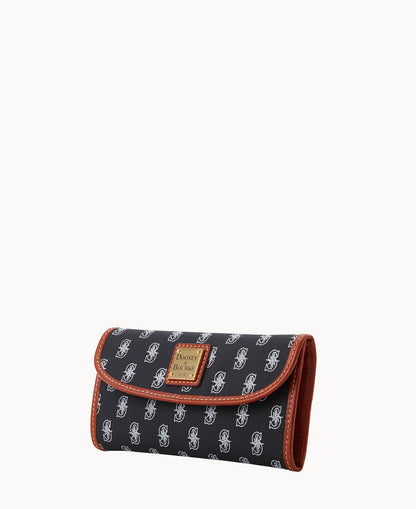 Dooney & Bourke MLB Mariners Continental Clutch