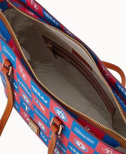 Dooney & Bourke MLB Rangers Zip Tote