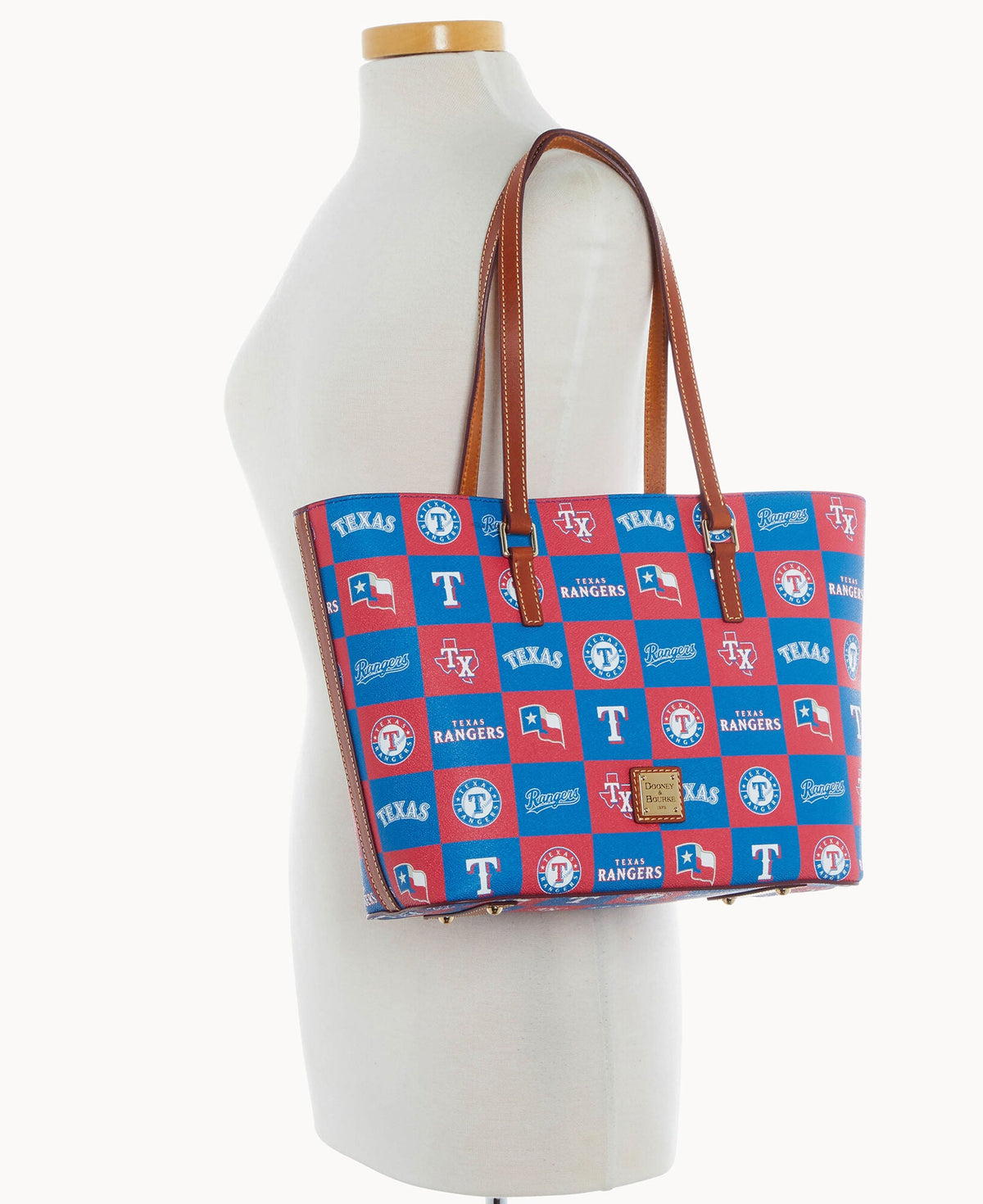 Dooney & Bourke MLB Rangers Zip Tote