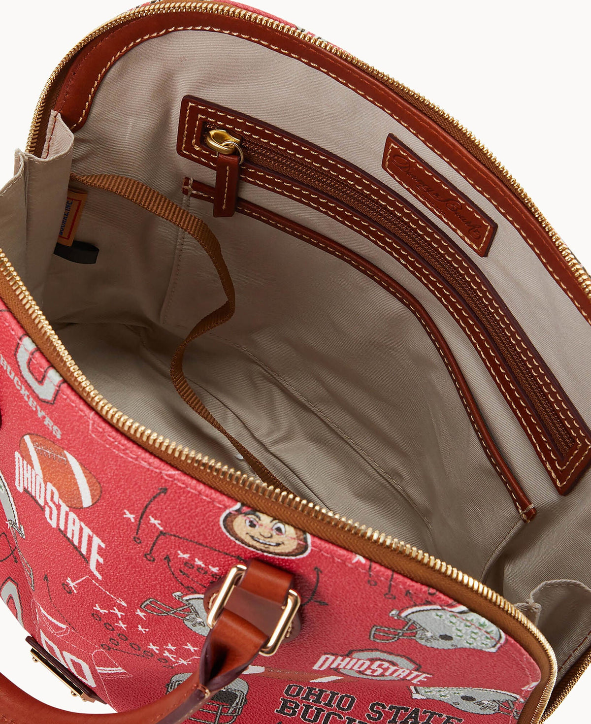 Dooney & Bourke Collegiate Ohio State University Zip Zip Satchel