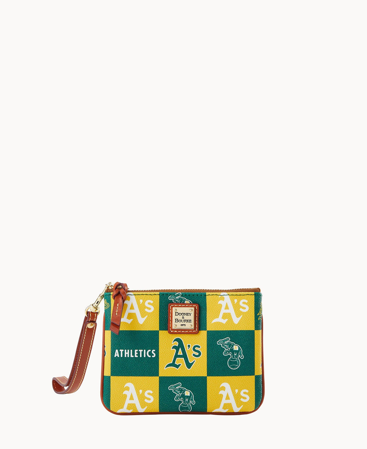 Dooney & Bourke MLB Athletics Stadium Wristlet