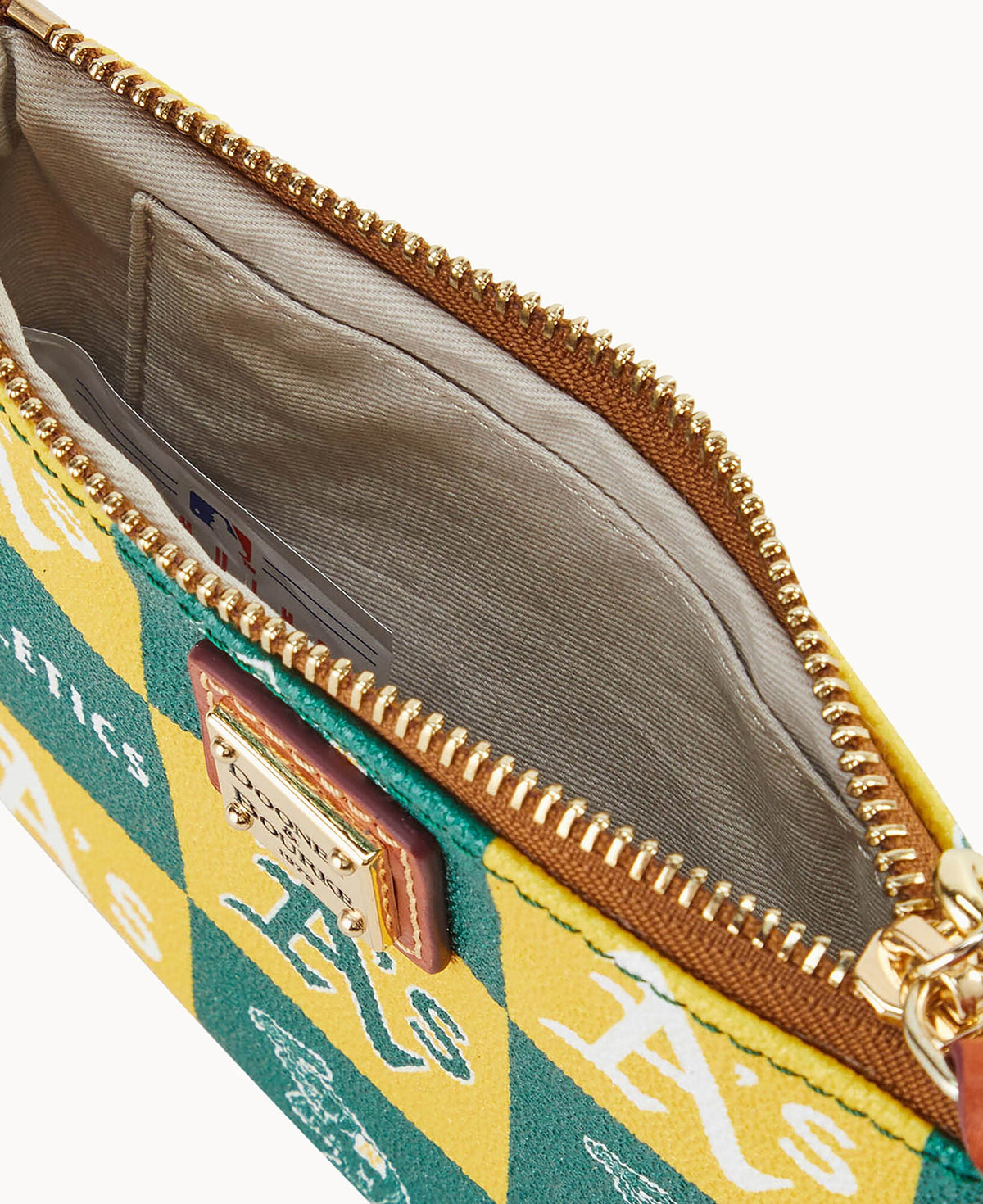 Dooney & Bourke MLB Athletics Stadium Wristlet