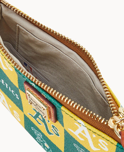 Dooney & Bourke MLB Athletics Stadium Wristlet